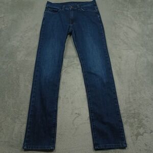 Mott & Bow Jeans Mens 29x32 Blue Denim Slim Fit Straight Preppy Modern